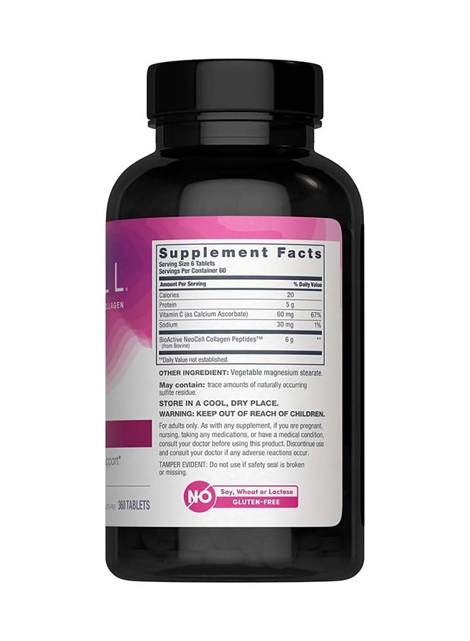 NEOCELL Super Collagen + Vitamin C + Biotin 360 Tablets Packaging May Vary  - Image 2