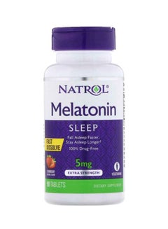 NATROL Melatonin Extra Strength Dietary Supplement - 90 Tablets  - Image 1