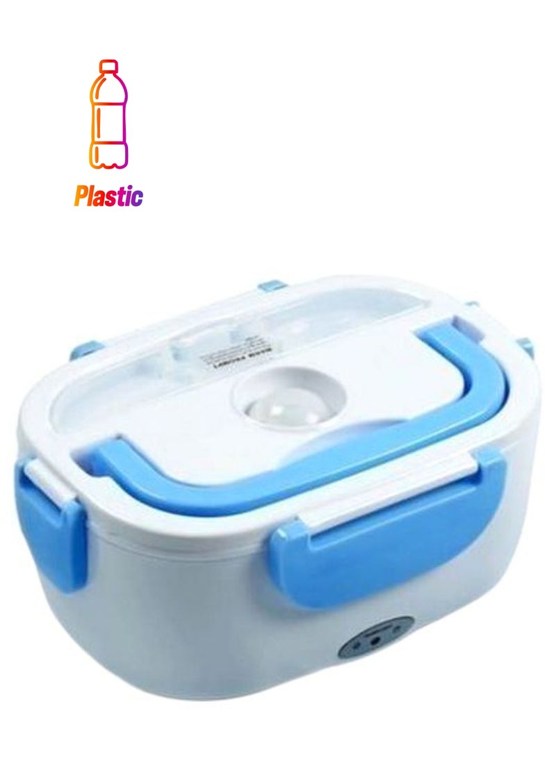 Electric Heating Lunch Box White/Blue - Image 1