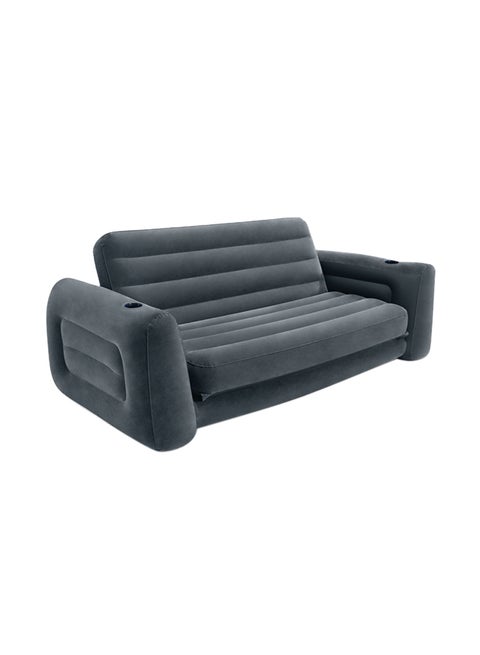Pull-Out Inflatable Sofa 2.03M X 2.31M X 66Cm Grey 2.03x2.31x0.66metermeter
