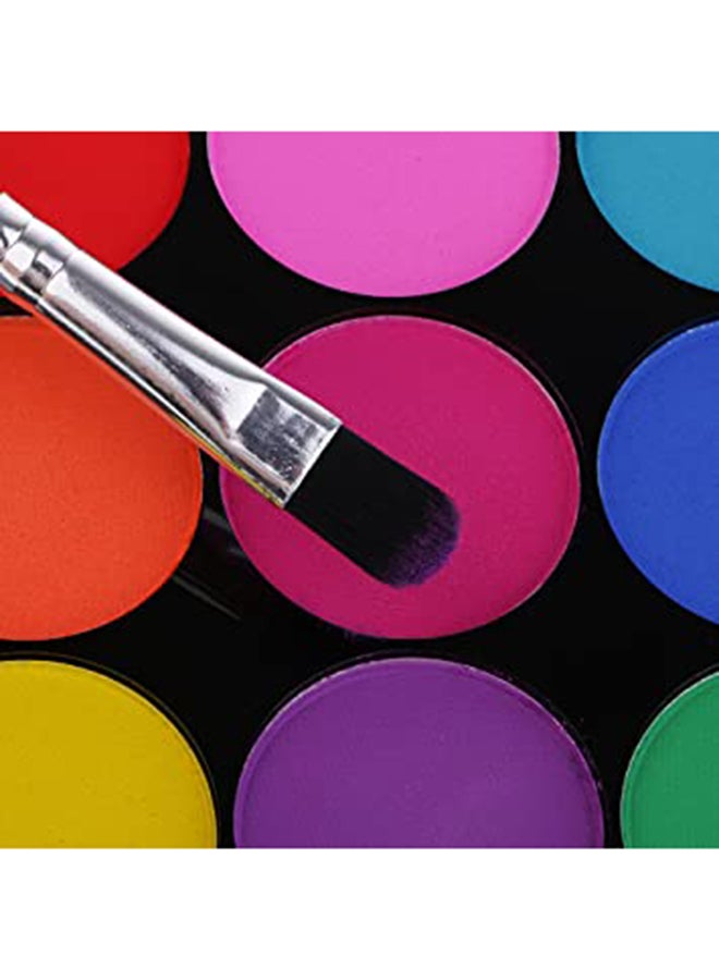 15-Color Washable Face Paint Kit Multicolour - Image 4