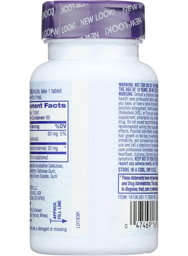 Dhea Mood Plus Stress 50Mg - 60 Tablets Packaging May Vary - pnsku/N33665460A/45/_/1732442601/aef99262-58e6-45da-aa86-c7c4cf5e1a26