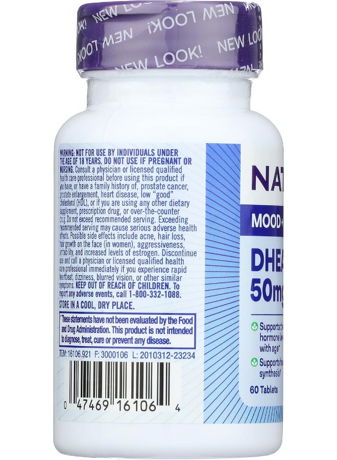 Dhea Mood Plus Stress 50Mg - 60 Tablets Packaging May Vary - pnsku/N33665460A/45/_/1732442602/e5235cf3-cbb4-4030-b9a7-b2e3254f7539