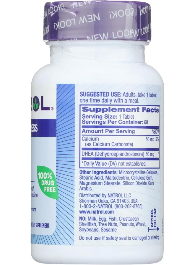 Dhea Mood Plus Stress 50Mg - 60 Tablets Packaging May Vary - pnsku/N33665460A/45/_/1732442603/720a98a6-ac5b-4426-9906-29698c3f507c