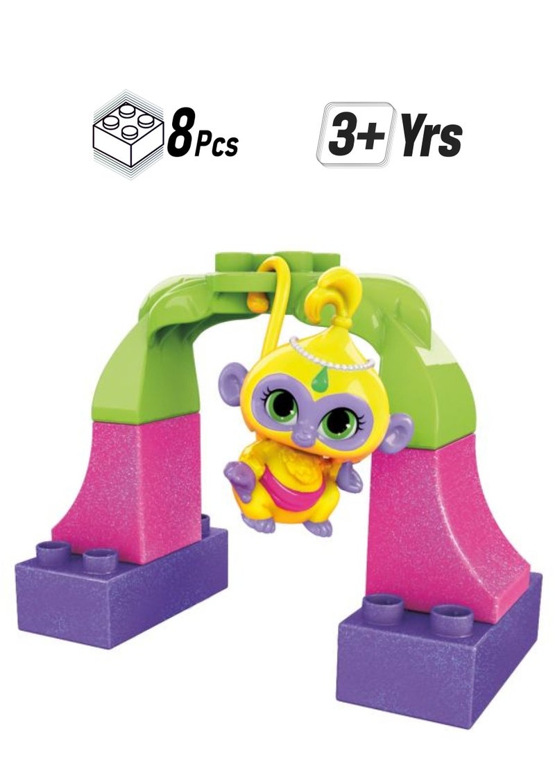 Mega Bloks DXH05 8-Piece Shimmer And Shine Tala Figure Construction Toy DXH05 8 3+ Years - Image 1