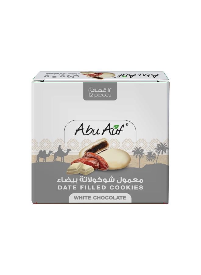 معمول بحشوة الشوكولاتة البيضاء عبوة من 12 قطعة