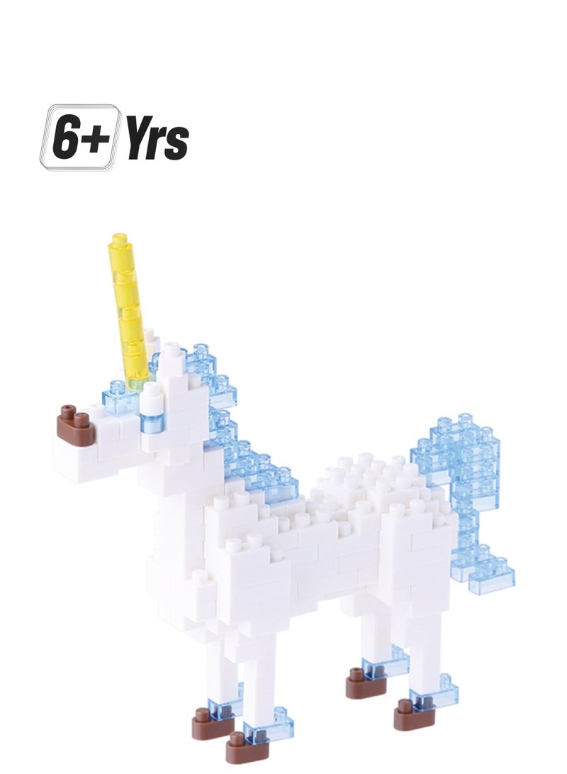 نانوبلوك مجموعة بناء على شكل يونيكورن. NBC174 أكبر من 6 سنوات - Image 1