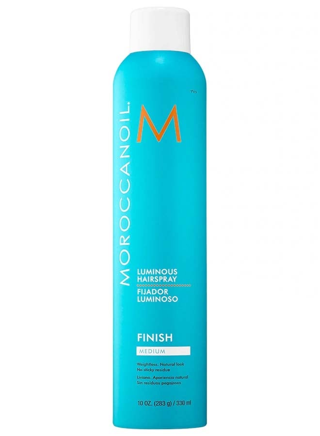 MOROCCANOIL Luminous Hairspray Medium Hold, Flexible Styling with Argan Oil, Anti-Frizz Finish, 10 oz 330ml - Image 1