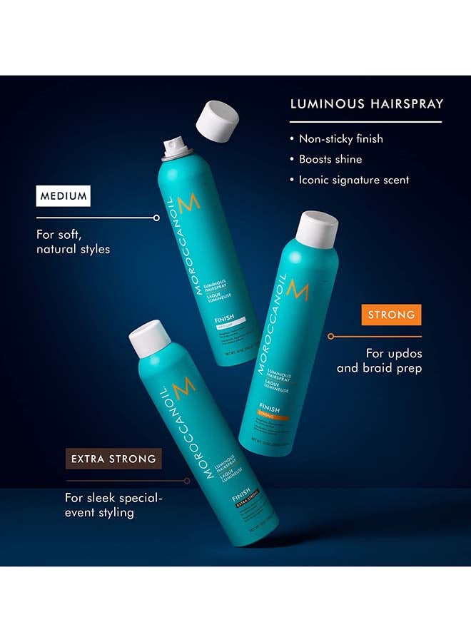 MOROCCANOIL Luminous Hairspray Medium Hold, Flexible Styling with Argan Oil, Anti-Frizz Finish, 10 oz 330ml - Image 5