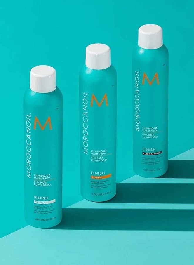 MOROCCANOIL Luminous Hairspray Medium Hold, Flexible Styling with Argan Oil, Anti-Frizz Finish, 10 oz 330ml - Image 4