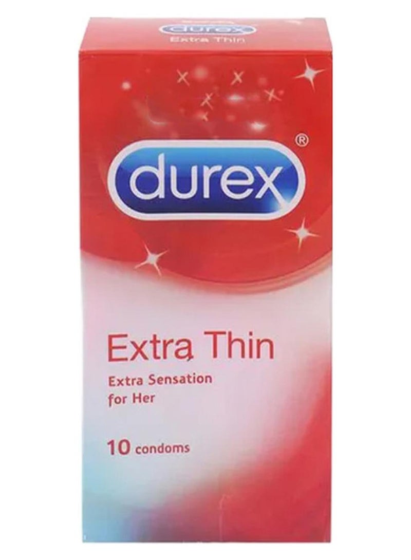دوريكس 10 قطع من الواقي الذكري إكسترا ثين - Image 1