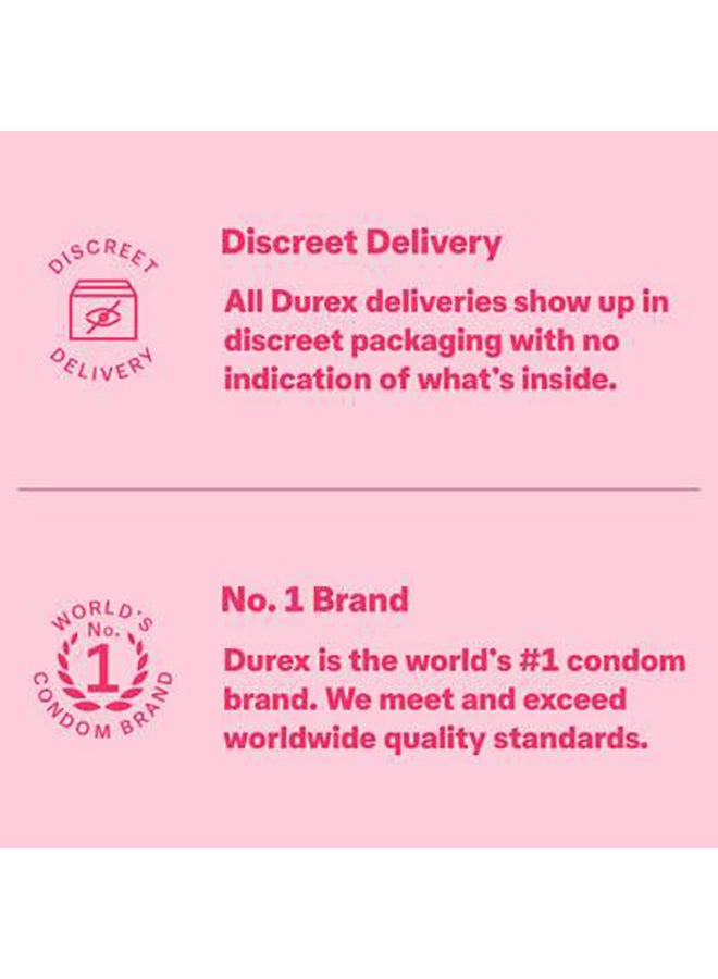 Durex - Pack of 2 - Extra Ribbed Condoms - Image 1