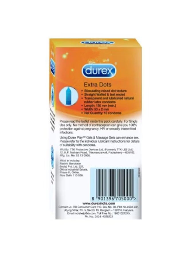 Durex 100-Piece Extra Dots Condom Set - Image 2
