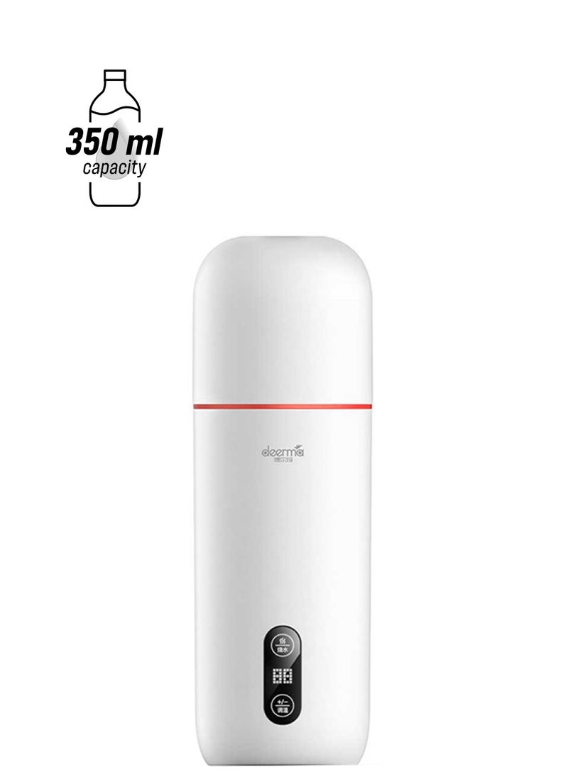 Deerma Electric Water Bottle White 0.35Liters  - Image 1