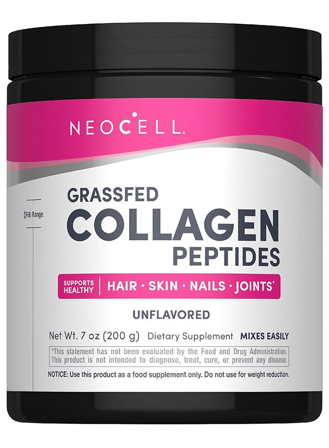 NEOCELL Grassfed Collagen Peptides, Unflavored 7 oz - Image 1
