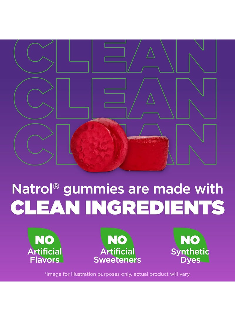 NATROL - Melatonin Sleep, Strawberry, 5mg - 90 Gummies, Packaging May Vary - Image 1