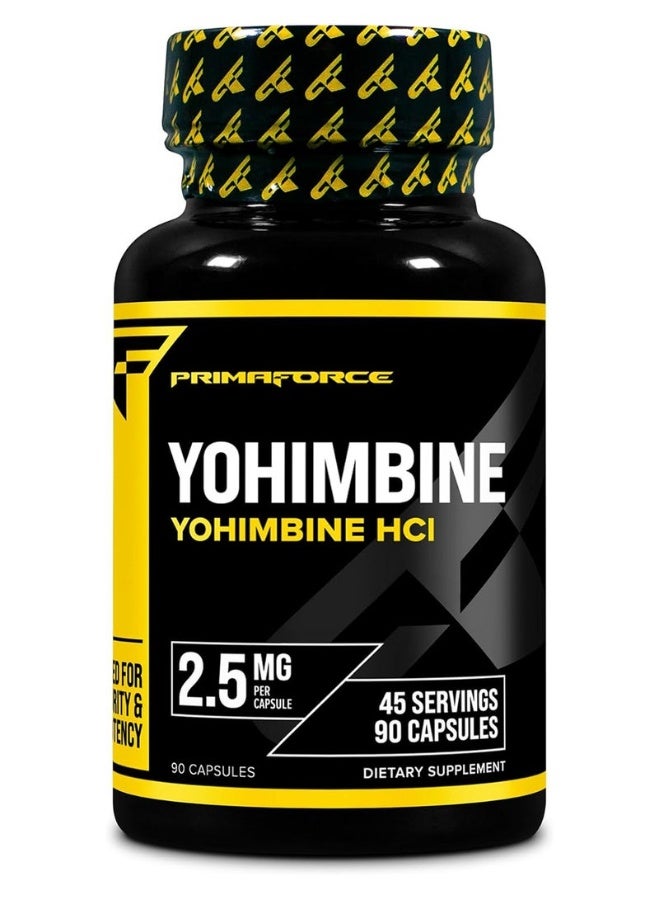 Primaforce Yohimbine HCl - 90 Capsules - Image 4