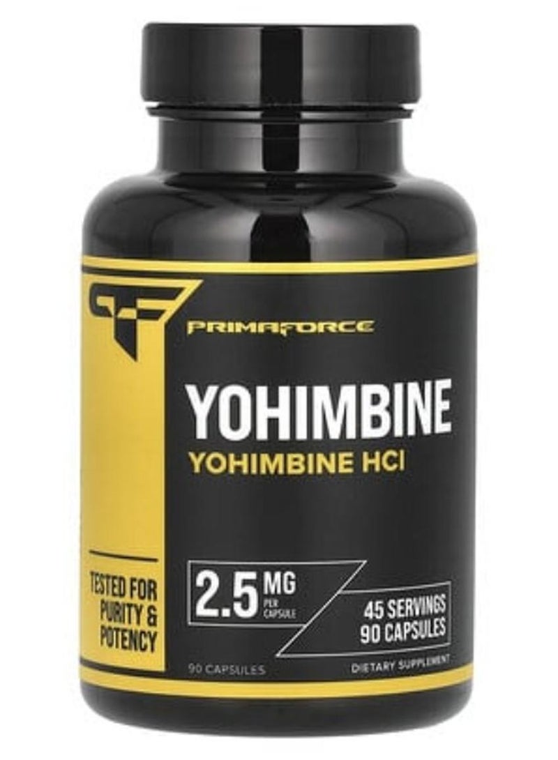 Primaforce Yohimbine HCl - 90 Capsules - Image 1