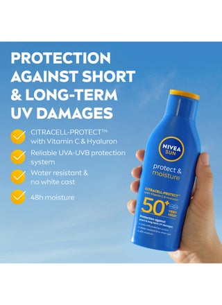 Protect And Moisture Sun Lotion With SPF 50+ 200ml - view 2
