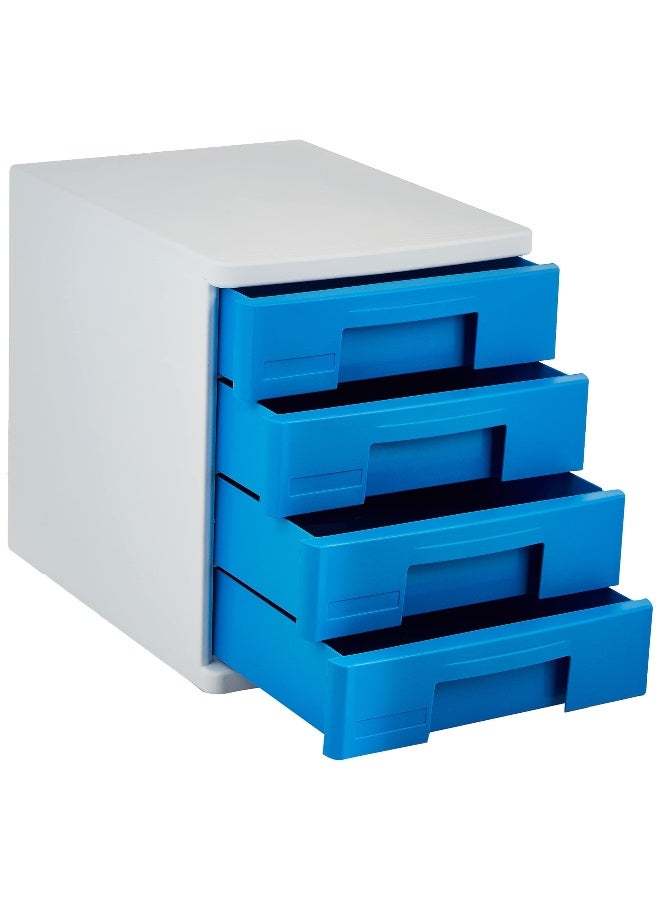 Plastic File Cabinet  with 4 Drawers (Light Blue) Light Blue - pnsku/N33805696A/45/_/1727247237/85daa708-41e8-41b4-bb1a-a0141e7af42f