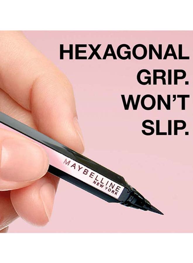Maybelline New York Hyper Easy Liquid Eyeliner - 800 Knockout Black 800 Pitch Black - Image 4