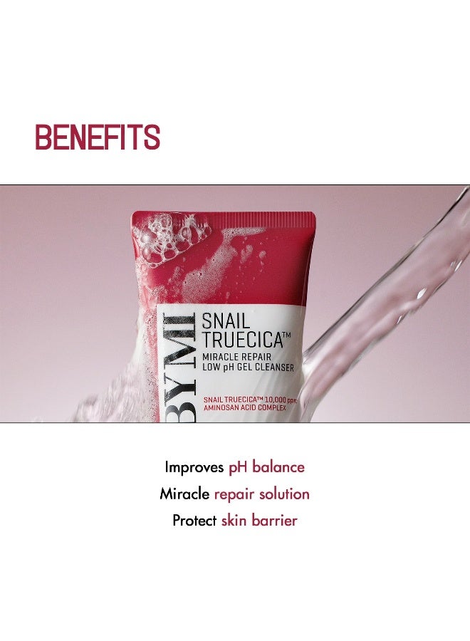 Some by Mi Snail Truecica Miracle Repair Low pH Gel Cleanser 100ml  - Image 4