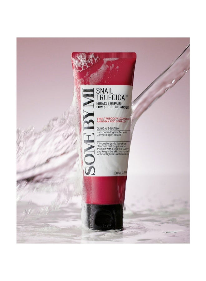Some by Mi Snail Truecica Miracle Repair Low pH Gel Cleanser 100ml  - Image 2