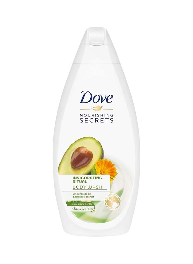Dove Invigorating Ritual Body Wash 500ml - Image 1