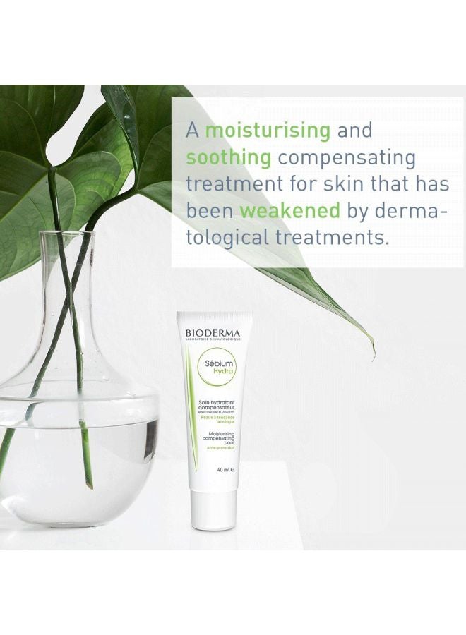 Bioderma Sebium Hydra Moisturising Compensating Care Cream 40ml - Image 3