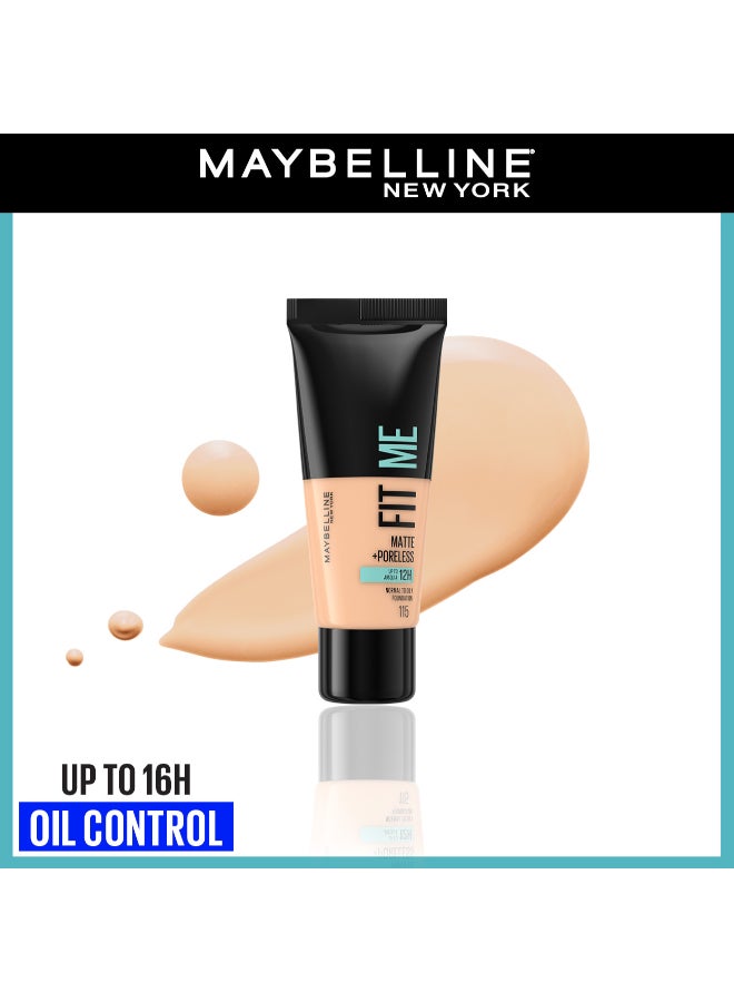 MAYBELLINE NEW YORK Maybelline New York Fit Me Matte + Poreless – 102 Fair Ivory  - Image 1