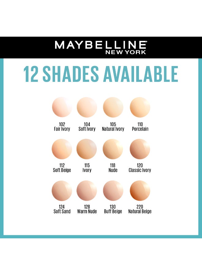 MAYBELLINE NEW YORK Maybelline New York Fit Me Matte + Poreless – 102 Fair Ivory  - Image 5