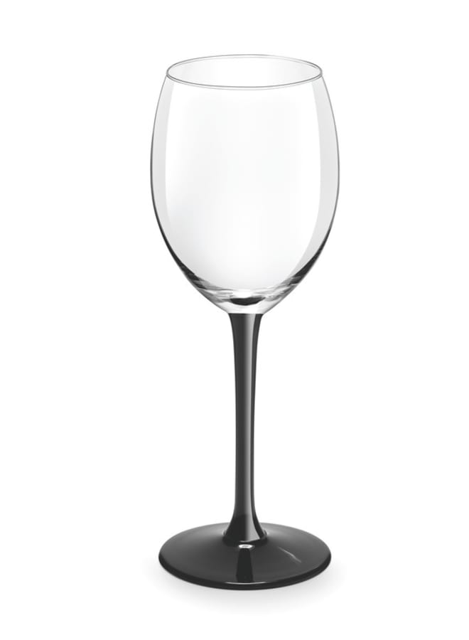 LIBBEY 6-Piece Glass Goblet Clear - Image 1