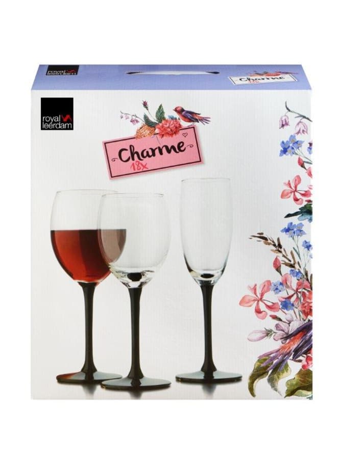 LIBBEY 18-Piece Classic Goblet Clear 0.27Liters - Image 2