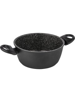 illa Cook On Rock Induction Pot Black 22cm  - Image 1