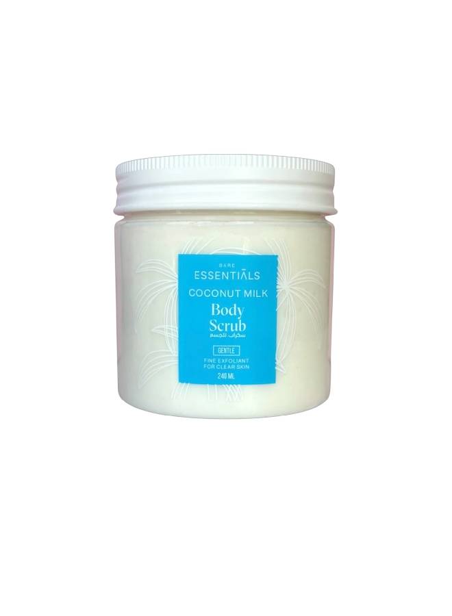 ESSENTIALS Coconut Milk Face and Body Scrub 240ml 