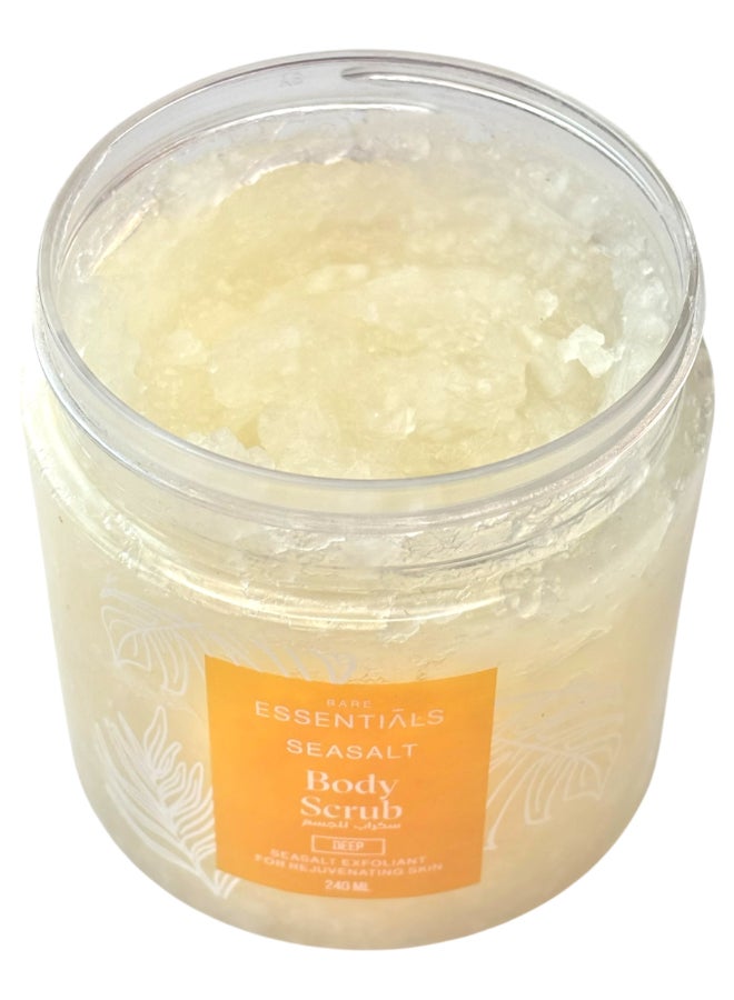 ESSENTIALS Sea Salt Body Scrub and Polish 240ml - Image 3