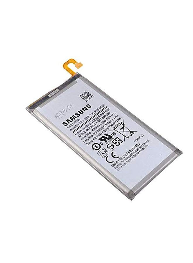 سامسونج بطارية بديلة لهاتف سامسونج A6+ 3500 mAh أسود/ فضي - Image 3