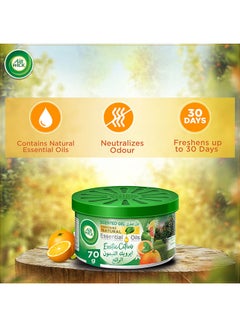 Air Wick Air Freshener Scented Gel, Exotic Citrus 70grams  - Image 4