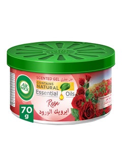 Air Wick Air Freshener Scented Gel Can, Rose 70grams  - Image 1