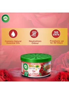Air Wick Air Freshener Scented Gel Can, Rose 70grams  - Image 4