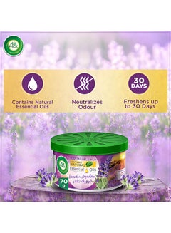 Air Wick Scented Gel Lavender Meadow 70grams  - Image 4