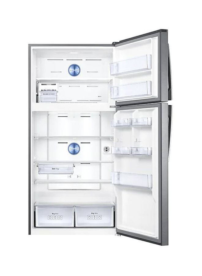 سامسونج ثلاجة بمجمد علوي 220 W RT81K7057SL فضي - Image 3