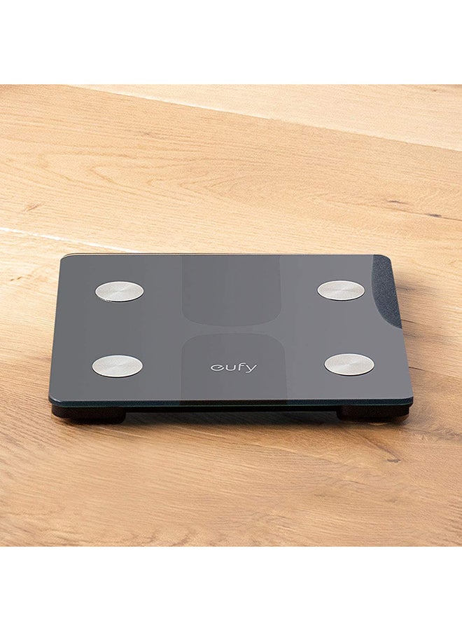 eufy Smart Scale C1 with Bluetooth, Body Fat Scale, Wireless Digital Bathroom Scale, 15 Measurements, Weight/Body Fat/BMI, Fitness Body Composition Analysis, Black, lbs/kg - Image 2