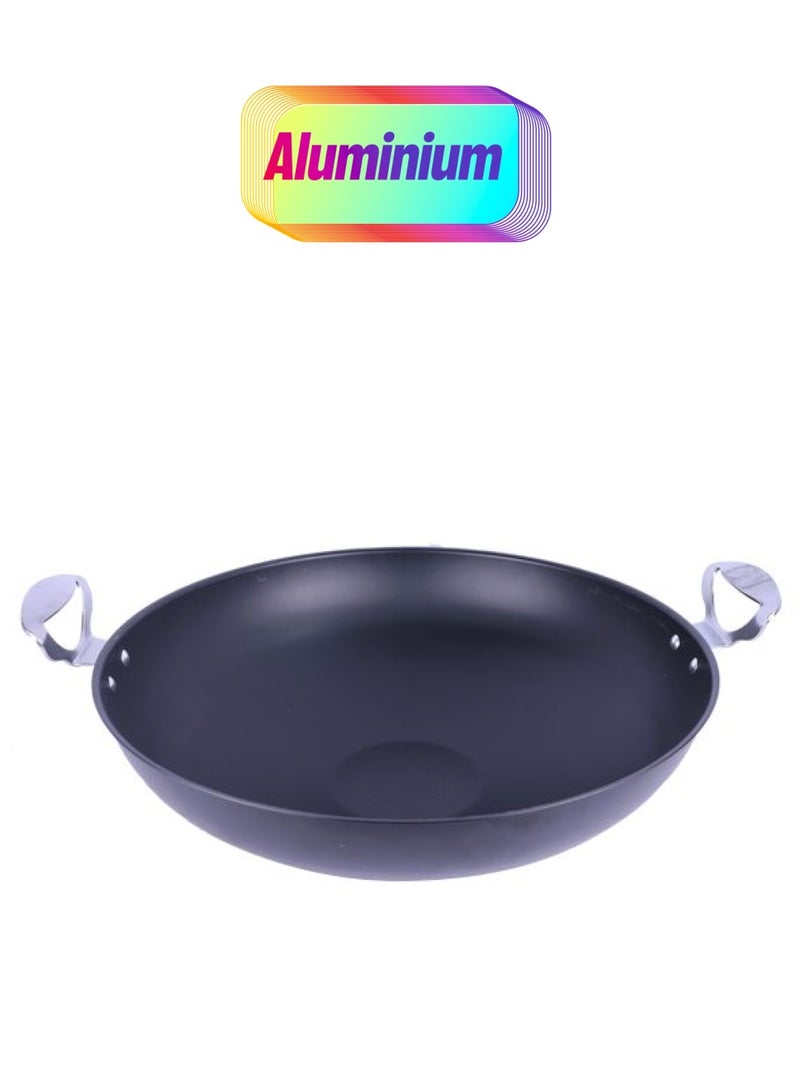 Metal Frying Wok Black 43x12cm - pnsku/N33952479A/45/_/1739789114/e2caa902-9f1c-4da6-97e0-55960d020953