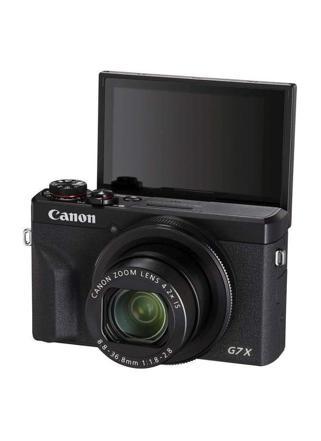 Canon PowerShot G7 X Mark III Point And Shoot Camera 20.1MP 4.2x Zoom With Tilt Touchscreen, Built-In Wi-Fi And Bluetooth Black - Image 3