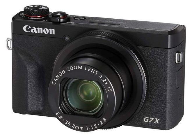 Canon PowerShot G7 X Mark III Point And Shoot Camera 20.1MP 4.2x Zoom With Tilt Touchscreen, Built-In Wi-Fi And Bluetooth Black - Image 1