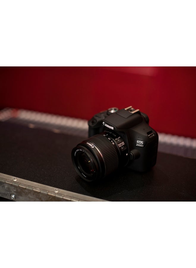 Canon EOS 2000D DSLR Camera With 18-55 DC Lens 24.1 MP APS-C Sensor Optical Viewfinder - Image 5