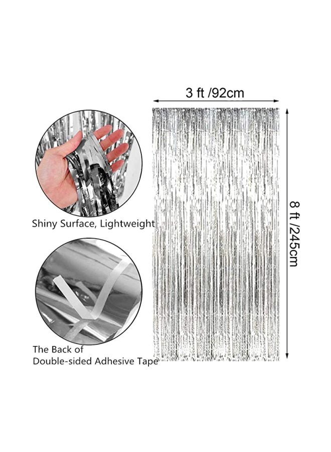 سابو طقم ستائر بشراشيب من قطعتين طراز 100901010903h - Image 2