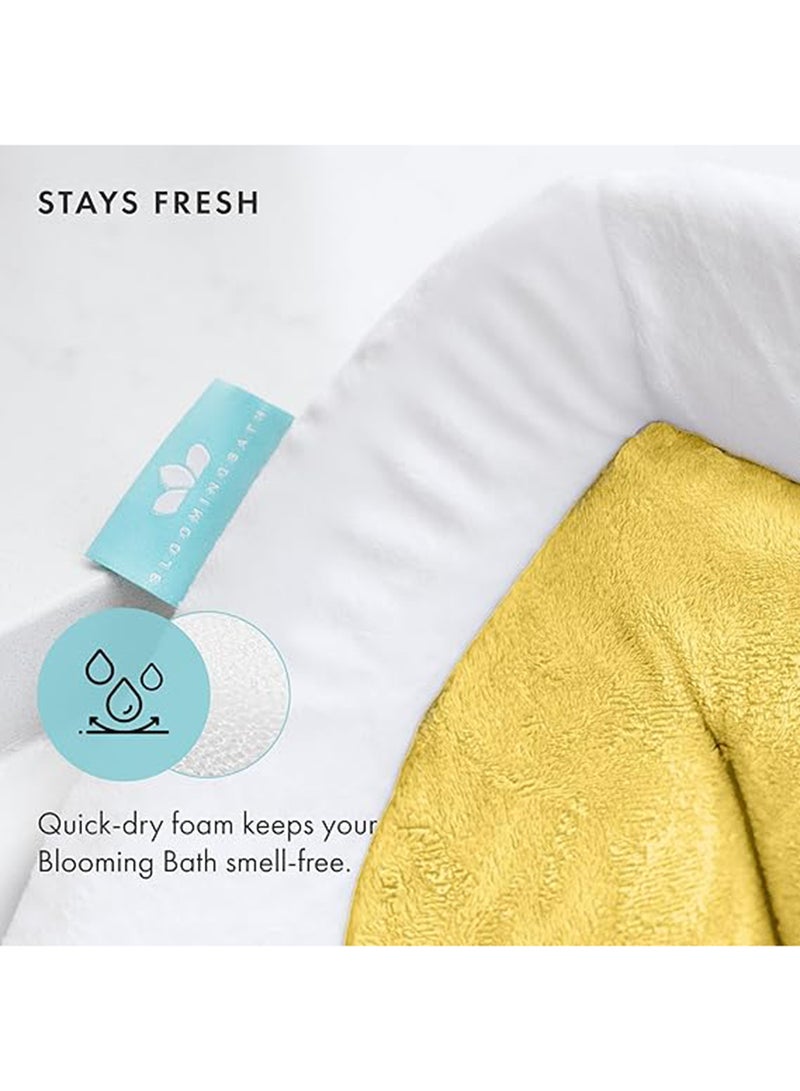 SAPU - Comfortable Baby Bath Seat Flower Shaped (4 Petal) Bathtub - Ideal For 0 To 6 Month Baby - Fits In All Sinks - Image 1