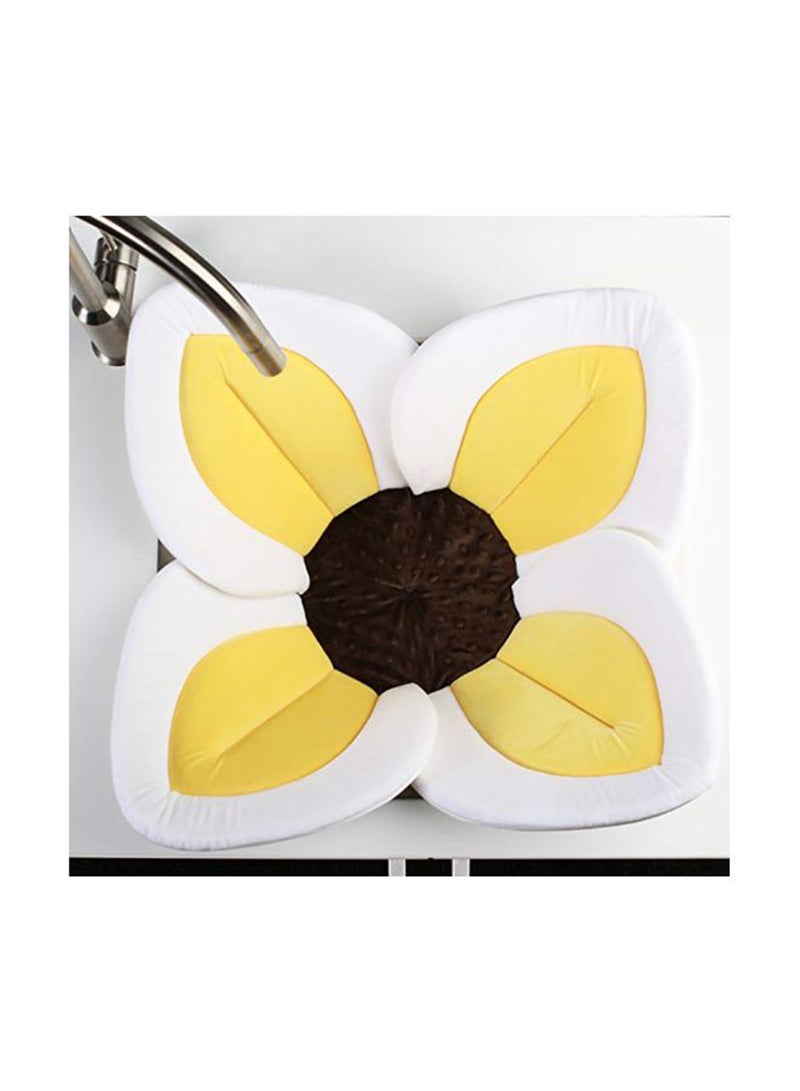 SAPU Comfortable Baby Bath Seat Flower Shaped (4 Petal) Bathtub - Ideal For 0 To 6 Month Baby - Fits In All Sinks - Image 3